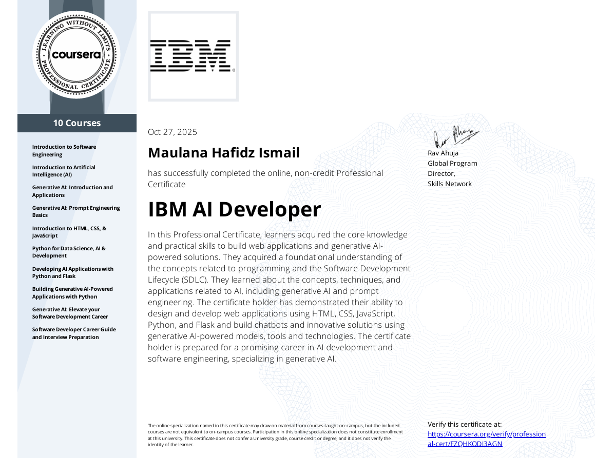 AI Developer