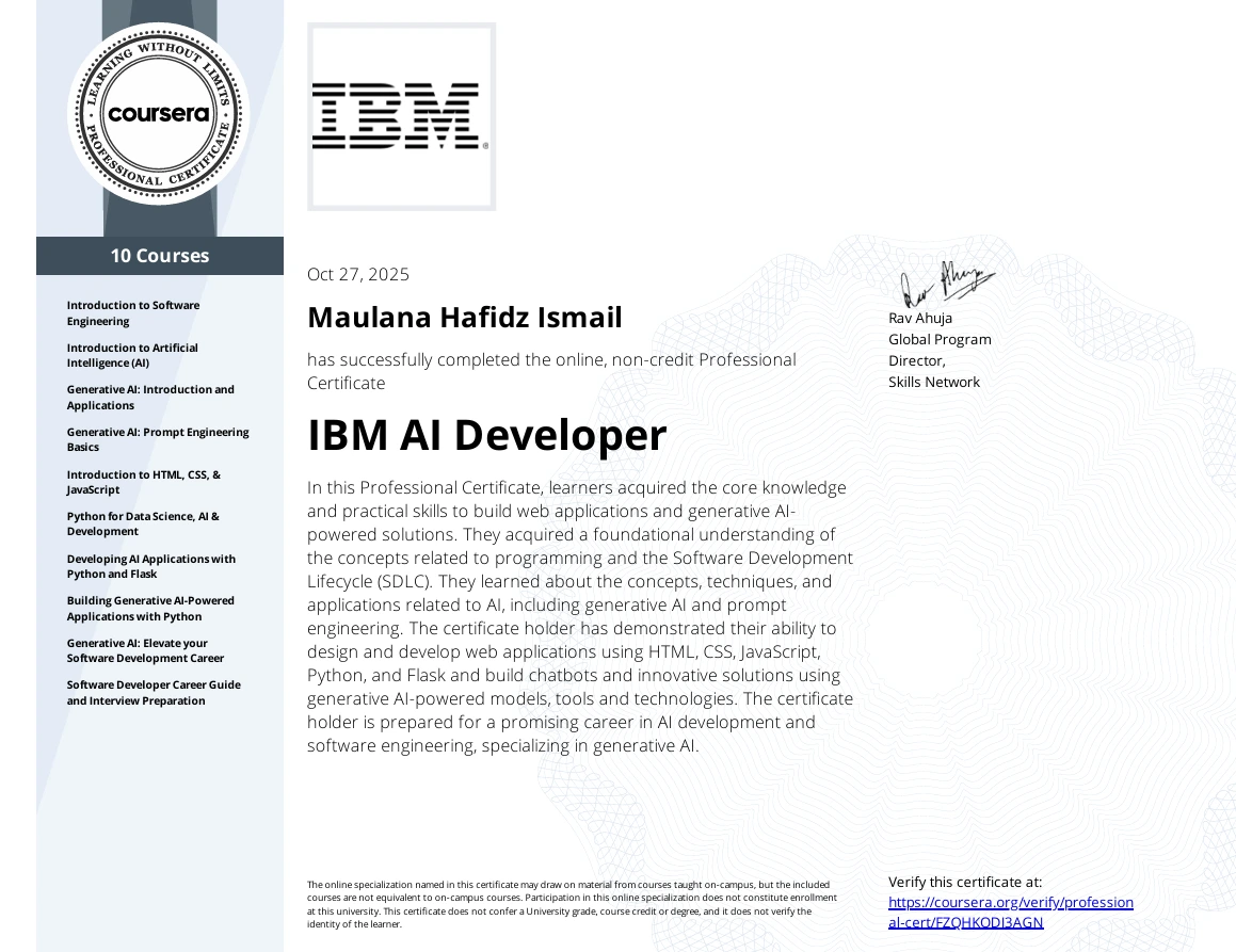 AI Developer